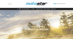 Desktop Screenshot of motostartrailers.com.au